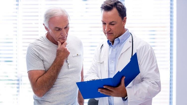arts schrijft behandeling voor prostatitis voor