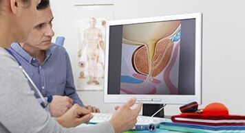 diagnose van prostatitis bij een man