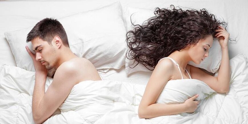 seksuele stoornis bij een man met prostatitis
