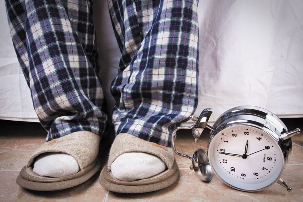 slapeloosheid met congestieve prostatitis